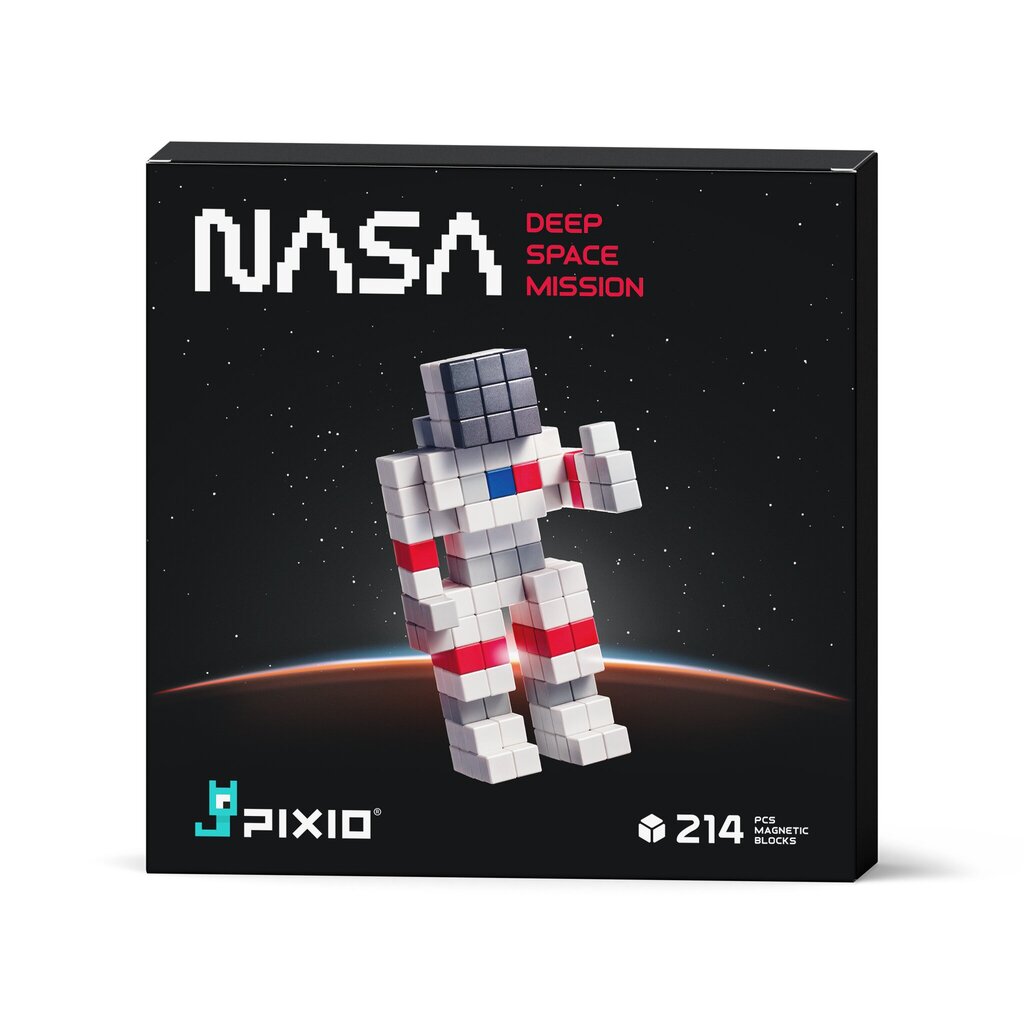 PIXIO® magnetinių blokelių rinkinys NASA deep space mission