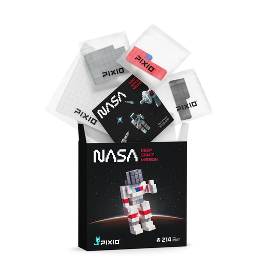 PIXIO® magnetinių blokelių rinkinys NASA deep space mission